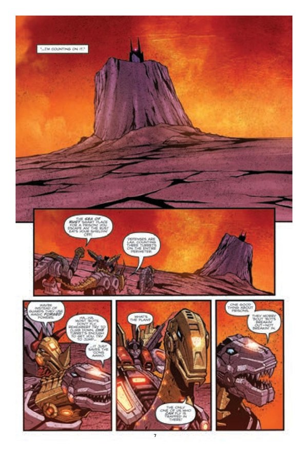 Transformers Prime Rage Of The Dinobots 2 Comic Book Preview Image  (5 of 8)